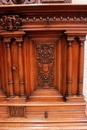 Renaissance style Display cabinet in Walnut, France 19th century