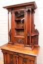 Renaissance style Display cabinet in Walnut, France 19th century