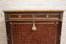 Transition style Secretary desk in mahogany, France 19th century