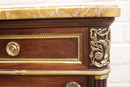 Transition style Secretary desk in mahogany, France 19th century