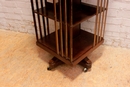 style Bookcase in mahogany , France 19th century