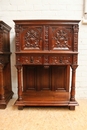 Renaissance style credenzas in Oak, France 19th century