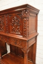 Renaissance style credenzas in Oak, France 19th century