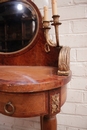 style Vanity in mahogany & bronze, France 1920