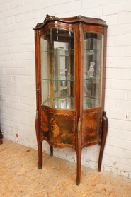 Vernis Martin bombe display cabinet.