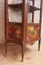 Vernis Martin style Display cabinet, France napoleon III