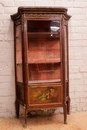 Napoleon III style Display cabinet in mahogany and bronze, France 19th century