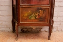 Napoleon III style Display cabinet in mahogany and bronze, France 19th century