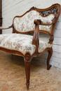 Louis XV style Seats in Walnut, France 19th century