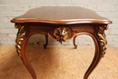 Louis XV style Center table in Walnut, France 19th century