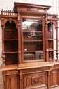 Henri II style Cabinet in Walnut, France 19th century