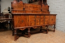 style Sideboard in Walnut, England 19th century