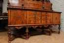 style Sideboard in Walnut, England 19th century