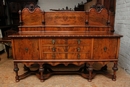 style Sideboard in Walnut, England 19th century