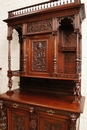Renaissance style Cabinet in Walnut, France 19th century