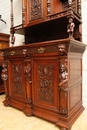 Renaissance style Cabinet in Walnut, France 19th century