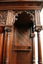 Renaissance style Cabinet in Walnut, France 19th century
