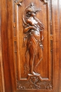 Renaissance style Cabinet in Walnut, France 19th century