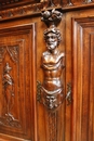 Renaissance style Cabinet in Walnut, France 19th century