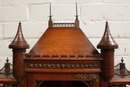 Gothic style Cabinet in Walnut, France 19th century