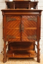 Gothic style Cabinet in Walnut, France 19th century