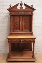 Gothic style Cabinet in Walnut, France 19th century