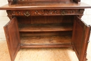 Gothic style Cabinet in Walnut, France 19th century