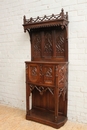 Gothic style Credenza in Walnut, France 19th century