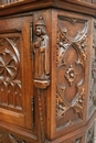 Gothic style Credenza in Walnut, France 19th century