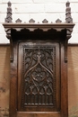 Gothic style Credenza in Walnut, France 19th century