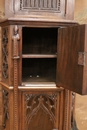 Gothic style Credenza in Walnut, France 19th century