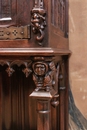 Gothic style Credenza in Walnut, France 19th century