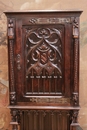 Gothic style Credenza in Walnut, France 19th century