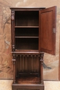 Gothic style Credenza in Walnut, France 19th century