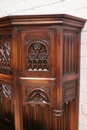 Gothic style Credenza in Walnut, France 19th century