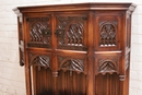 Gothic style Credenza in Walnut, France 19th century