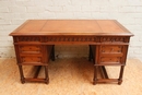 Gothic style Desk in Walnut, France 19th century