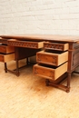 Gothic style Desk in Walnut, France 19th century
