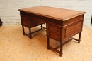 Gothic style Desk in Walnut, France 19th century