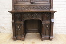 Gothic style Desk in Walnut, France 19th century