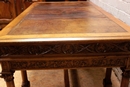 Gothic style Desk in Walnut, France 19th century