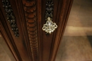 Henri II style Bookcase in Walnut, France 19th century