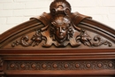 Henri II style Bookcase in Walnut, France 19th century