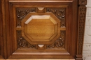 Henri II style Bookcase in Walnut, France 19th century