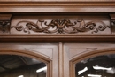 Henri II style Bookcase in Walnut, France 19th century