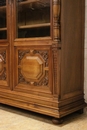 Henri II style Bookcase in Walnut, France 19th century