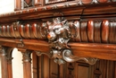 Henri II style credenza in Walnut, France 19th century