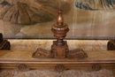 Henri II style Desk table in Walnut, France 19th century