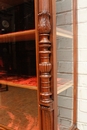 Henri II style Display cabinet in Walnut, France 19th century