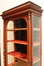 Henri II style Display cabinet in Walnut, France 19th century